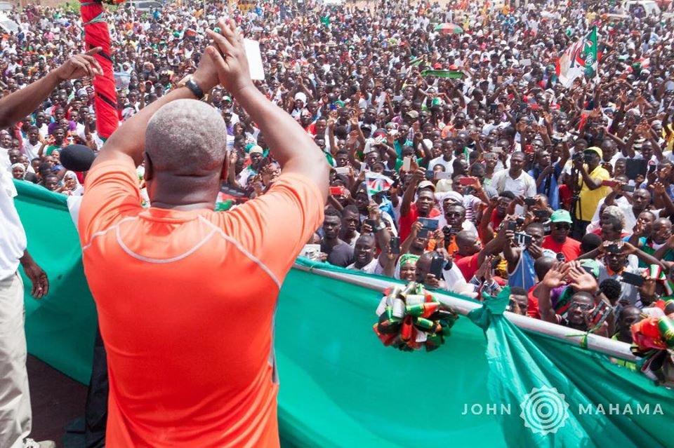 Mahama campaign at Asutifi North 